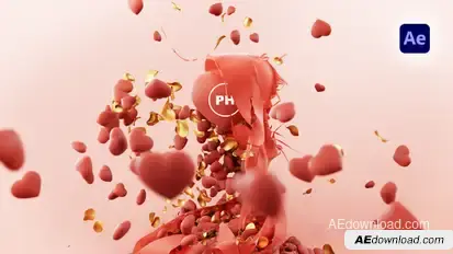 Valentines Day Logo Logo Stings template preview