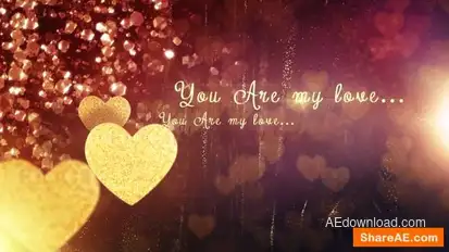 Valentines Day Love Message 2 Openers template preview