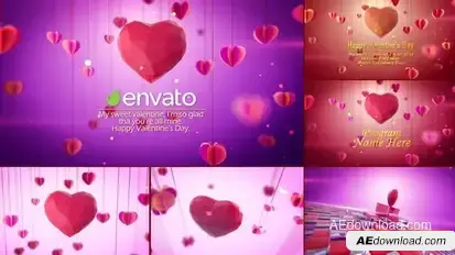 Valentines Day Title / Opener_V2 Openers template preview