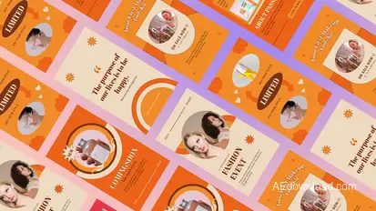 Vecteezy Beauty Stories Instagram Reel Product Promo template preview