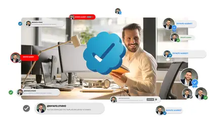 Verified account broadcast-packages template preview