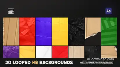 Vertical Craft Paper Backgrounds Elements template preview