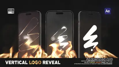 Vertical Epic Intro Logo Stings template preview