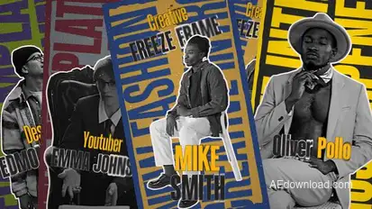 Vertical Freeze Frame | 2026 Openers template preview