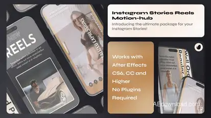 Vertical Instagram Reels Gold Product Promo template preview