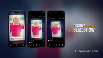 Vertical Photo Slideshow Reels Product Promo template preview