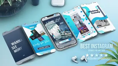 Vertical Promo - Medical Reels Video Displays template preview