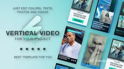 Vertical Promo - Medical Reels Product Promo template preview