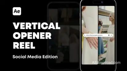 Vertical Reel Opener Openers template preview