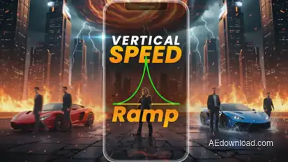 Vertical Speed Ramp Effects broadcast-packages template preview