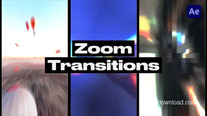 Vertical Zoom Transitions Elements template preview