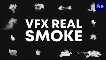 VFX Real Smoke for After Effects Elements template preview