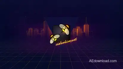 VHS Logo Opener Logo Stings template preview