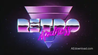 VHS Madness Logo Reveal Logo Stings template preview