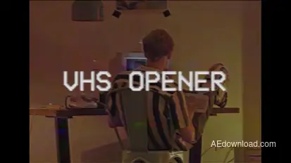 VHS Opener Openers template preview