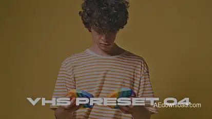 VHS Presets Video Displays template preview