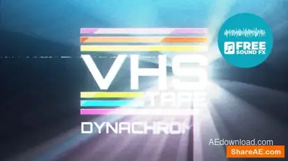 VHS Shining Logo Logo Stings template preview