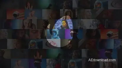 Video Grid Logo Logo Stings template preview