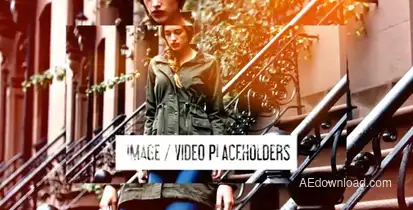 Video or Photo Gallery Video Displays template preview