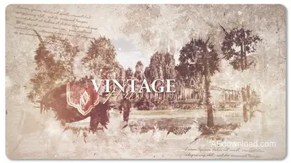 Vintage History Openers template preview