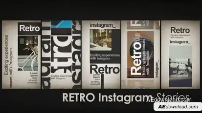 Vintage Instagram Stories Product Promo template preview