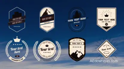 Vintage Labels Openers template preview