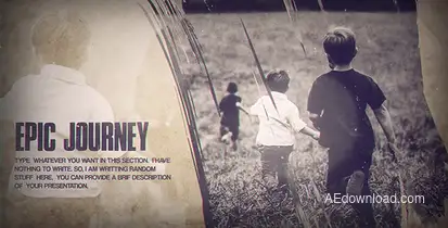 Vintage Memory Openers template preview