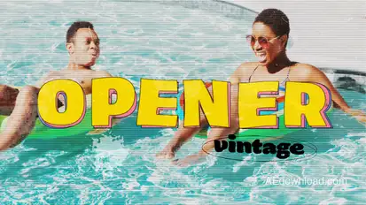 Vintage Opener Openers template preview