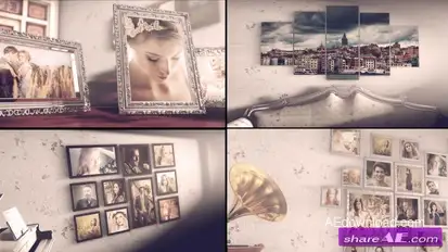 Videohive Vintage Photo Slide – After Effects Templates Video Displays template preview