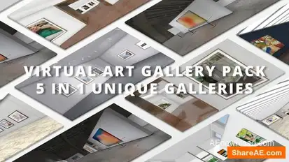 Virtual Art Gallery Pack Openers template preview