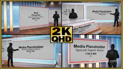 Virtual Studio Set - S04 broadcast-packages template preview