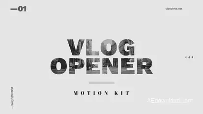 Vlog Opener Openers template preview