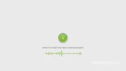 Voice Search Logo Logo Stings template preview