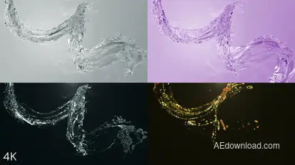 Water Helix Logo Logo Stings template preview