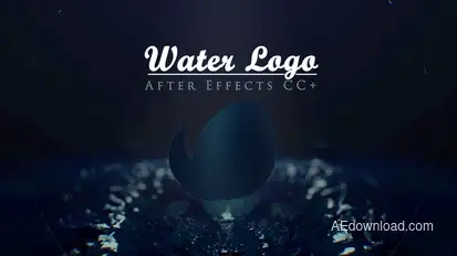 Water Logo Reveal Logo Stings template preview