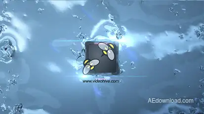 Water Splash Logo Logo Stings template preview