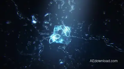 Water Splash Logo Logo Stings template preview