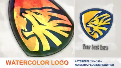 Watercolor Logo Logo Stings template preview