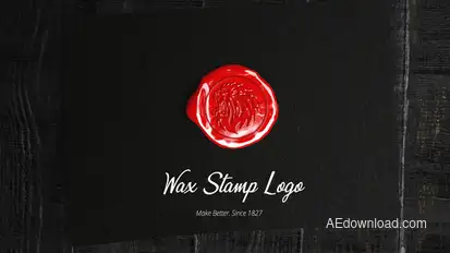 Wax Stamp Logo ( Red, Gold, Silver ) Logo Stings template preview