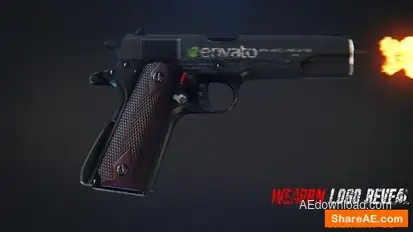 Weapon Logo Reveal  Logo Stings template preview