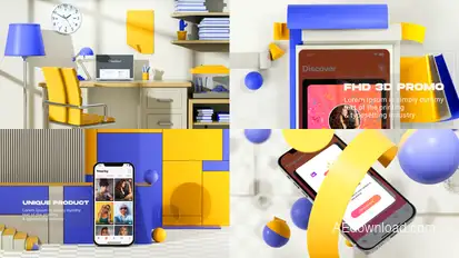 WEB & APP Promo Product Promo template preview