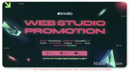 Web Design Masters Promo Product Promo template preview