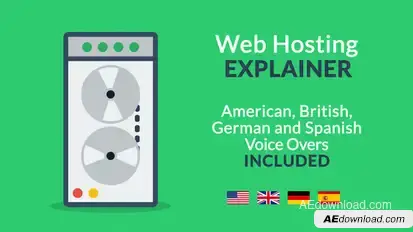 Web Hosting Explainer Openers template preview