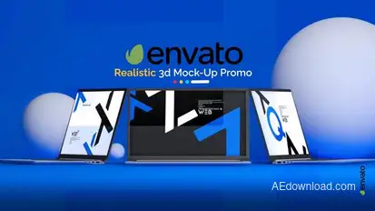 Web Mockup Product Promo template preview