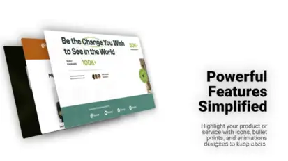 Web Promo Product Promo template preview