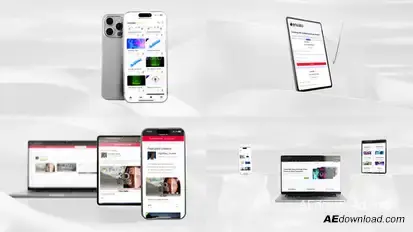 Web Promo Devices Product Promo template preview