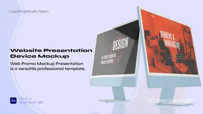 Web Promo Mockup Presentation Product Promo template preview