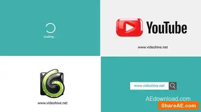 Web Search Logo Reveal Logo Stings template preview