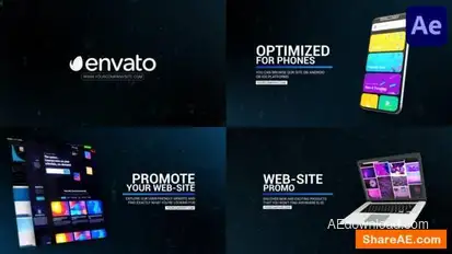 Web Site Promo | After Effects Openers template preview
