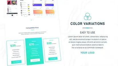 Website Presentation 2 Product Promo template preview
